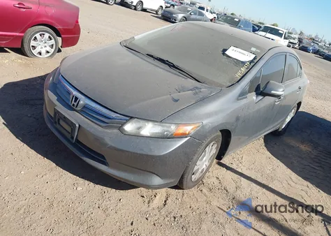 2012 Honda Civic Hybrid z USA, uszkodzony, nr VIN JHMFB4F39CS007159